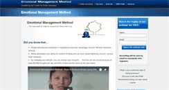 Desktop Screenshot of emotionalmanagementmethod.com