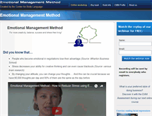 Tablet Screenshot of emotionalmanagementmethod.com